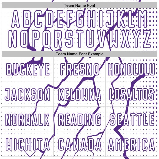 Uniform Sublimation White Purple Custom Sports Soccer Jersey Lightning