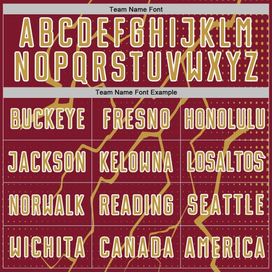 Jersey Sports Uniform Lightning Gold-White Soccer Custom Crimson Sublimation Old